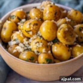 Garlic and Chive Potatoes