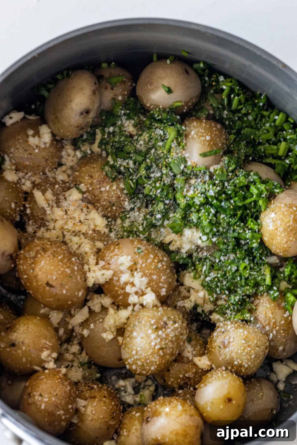 Potatoes with Herbs and Garlic