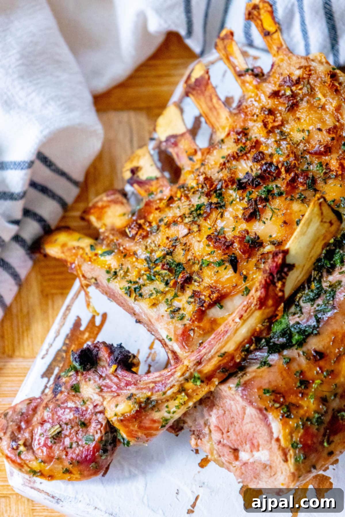 Roasted Rack of Lamb