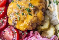 Inside Out Cheeseburger Bowls