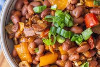 Authentic Mexican Charro Beans Recipe with Bacon and Chiles
