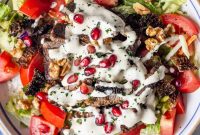 Grilled Beef and Tahini Salad Recipe